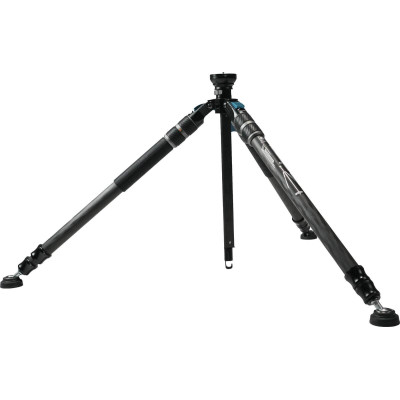 Sirui SVS60 + S3 Kit Trepied Video Carbon, Reglaj One-Step Rapid, Sarcina 6 kg, Inaltime 174 cm, Baza Nivelare +/-15°, Monopied