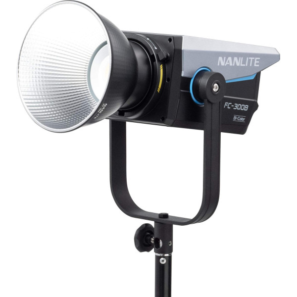 Nanlite FC-300B Lampa LED, Bi-Color, Putere 350W, CCT 2700K-6500K, Montura Bowens, Control DMX/APP, 12 Efecte, Geanta transport