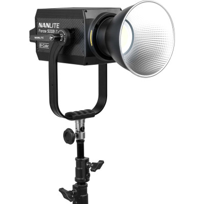 Nanlite Forza 500B II Kit 2 Lampi LED Bi-Color, Putere 580W, CCT 2700K-6500K, Ajustare G/M, Control Unit si  Trolley Case