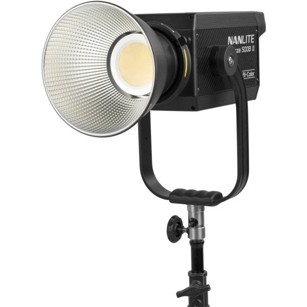 Nanlite Forza 500B II Kit 2 Lampi LED Bi-Color, Putere 580W, CCT 2700K-6500K, Ajustare G/M, Control Unit si  Trolley Case