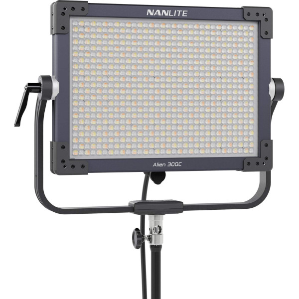 Nanlite Alien 300C Panou LED RGBWW IP55, 350W, 2700K-12000K, CRMX DMX Wireless, Unitate Control Separata