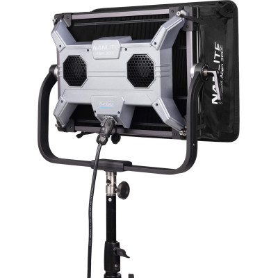 Conexiuni DMX si antena CRMX unitate de control Nanlite Alien 300C