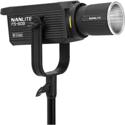 Detaliu sistem de racire si ventilator silentios Nanlite FS-60B