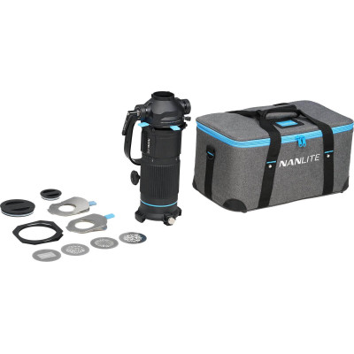 Nanlite PJ-FMM-18-36 Proiector cu Zoom 18°-36° pentru Montura FM, Proiector GOBO, Compatibil Forza 60, 60B, 150, 150B