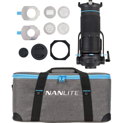 Nanlite PJ-FMM-18-36 Proiector cu Zoom 18°-36° pentru Montura FM, Proiector GOBO, Compatibil Forza 60, 60B, 150, 150B