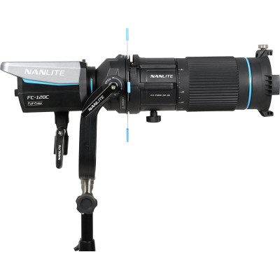 Nanlite PJ-FMM-18-36 Proiector cu Zoom 18°-36° pentru Montura FM, Proiector GOBO, Compatibil Forza 60, 60B, 150, 150B