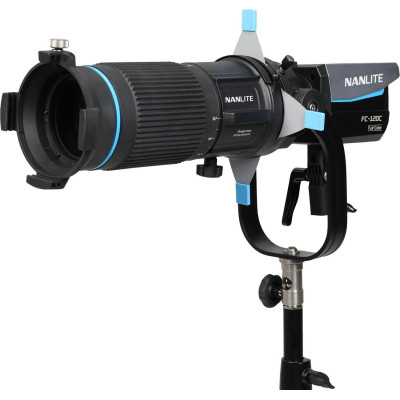 detaliu baril rotativ nanlite pj-fmm-18-36 zoom focus obturatoare metalice montura fm