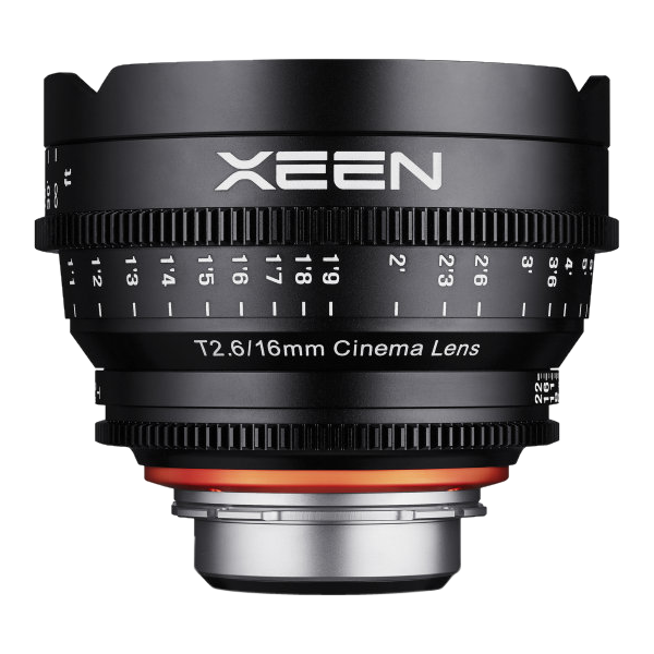 Samyang Xeen 16mm T2.6 PL, Obiectiv Cinema, Unghi Larg 106.9 Grade, Montura PL, Diafragma T2.6, 11 Lamele