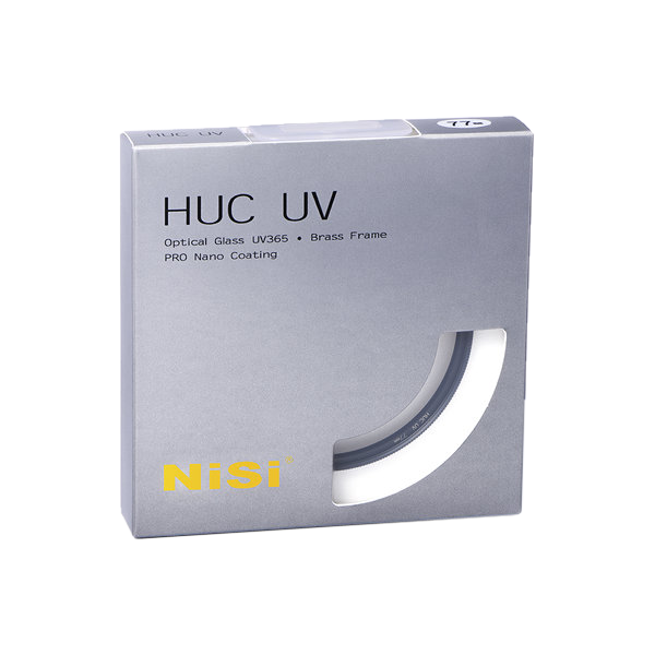 NiSi Filter UV Pro Nano HUC 43mm, Filtru UV, Rama din Alama, Diametru 43mm, Grosime 3,5mm, Acoperire Nano U
