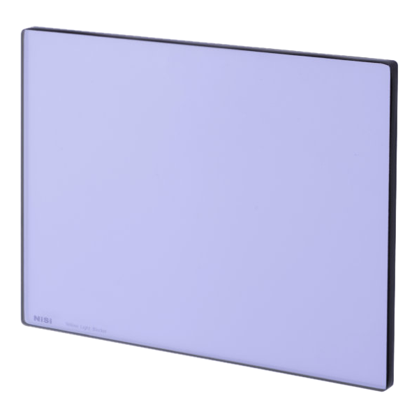 NiSi Cine Filter Yellow Light Blocker 6x6, Filtru Blocare Lumina Galbena, Sticla Optica, Nano Coating, Rezistent la Apa si Ulei
