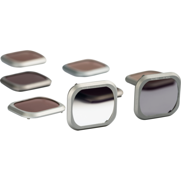 NiSi Filter GND Add-On Kit pentru DJI Mavic 2 Pro, Set 2 Filtre GND8, 3 Stopuri, Sticla Optica HD, Strat Nano