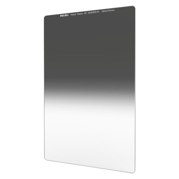 NiSi Square Nano IRGND Hard 75x100mm, Filtru GND8 0.9, 3 Stop, Sticla Optica H-K9L, Acoperire Nano Anti-IR