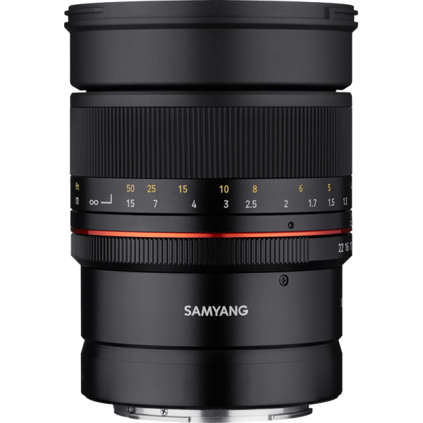 Samyang MF 85mm F1.4 Nikon Z Obiectiv telephoto mirrorless, Manual Focus, Full Frame, Filtru 72mm, Weather Sealing