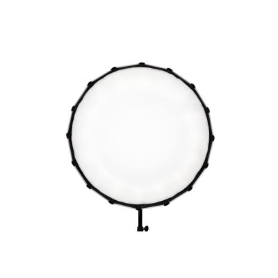 Avatar-Shop|Nanlite Softbox Parabolic 60 cm FM Mount pentru Forza 60 si 150, 16 Laturi, Grila Textila Inclusa, Negru|Nanlite