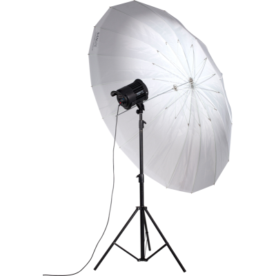 Avatar-Shop|Nanlite Silver Shallow 180 cm Umbrela Foto, 16 Tije Fibra de Sticla, Ax 8 mm, Contrast Ridicat, Argintiu|Nanlite