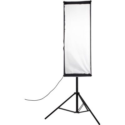 Avatar-Shop|Softbox Asimetric Stripbank Nanlite 45 x 110 cm, Montura Bowens, Interior Argintiu, Difuzie Frontala, Profil Ingust|Nanlite