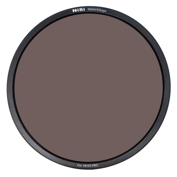 NiSi ND64 Filtru Circular 6 Stop, Pentru Suport V6/V5 Pro, Sticla Optica, Acoperire Nano