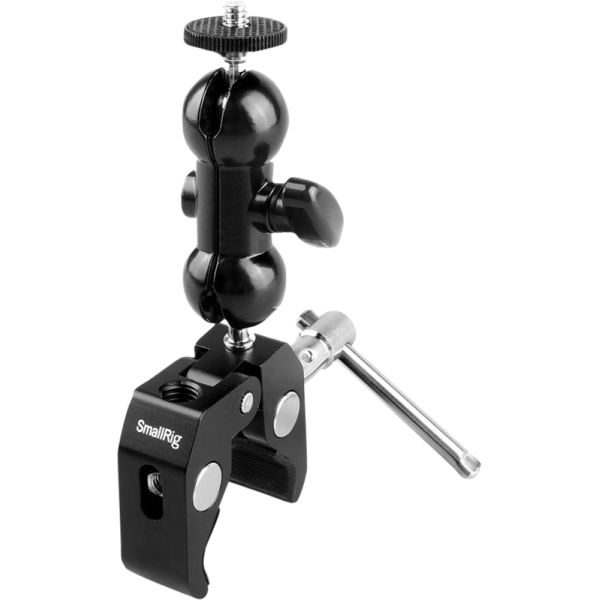 SmallRig 1138 Double BallHead w/Clamp & 1/4" Screw, Clema tip menghina cu cap bila dublu