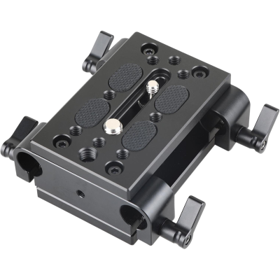 SmallRig 1798 Baseplate w/ Dual 15mm Rod Clamp, Baza cu clema dubla