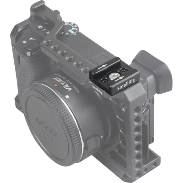 SmallRig 2060 Cold Shoe, Pachet 2 Bucati, Montare Filet 1/4 si M2.5, Pentru Cage sau Bloc Sabot Rece
