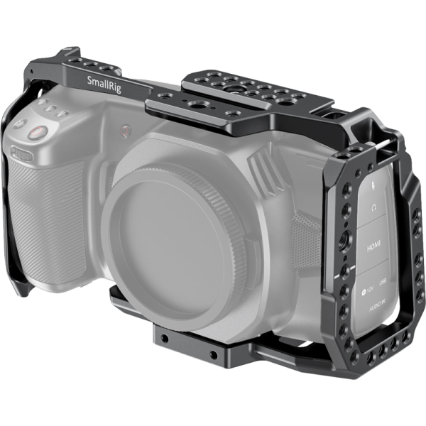 SmallRig 2203 Cage pentru BMPCC 4K/6K, Sine NATO, Acces Baterie si Card SD, Cheie Hexagonala Incorporata