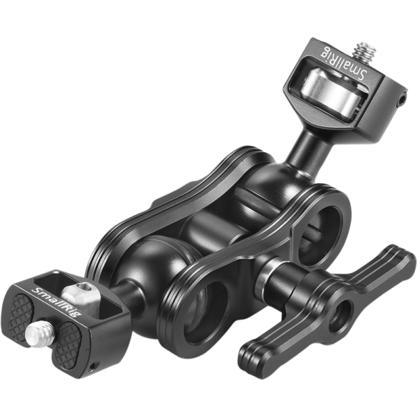 SmallRig 2070 Articulating Arm w/ Double Ballheads, Prindere cap cu bila dublu