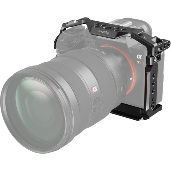 SmallRig 2087 Cage pentru Sony A7III/A7RIII, Distantiere de Protectie, Placa Arca-Swiss, Soclu QD, Cheie Magnetica