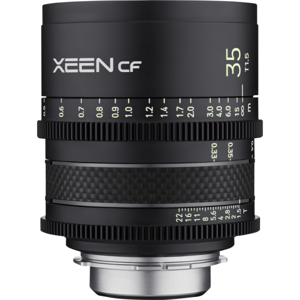 Samyang Xeen CF 35mm T1.5 PL, Obiectiv Cinema, Montura PL, Focalizare Fixa, Diafragma T1.5