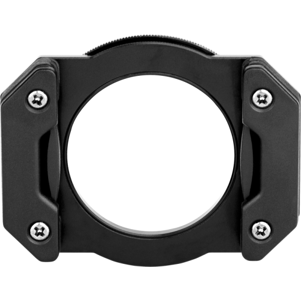 NiSi Suport Filtru 49mm pentru Camere Compacte, Ricoh GR III, Filtre Patrate P1, Rotire 360 Grade, Design Aluminiu