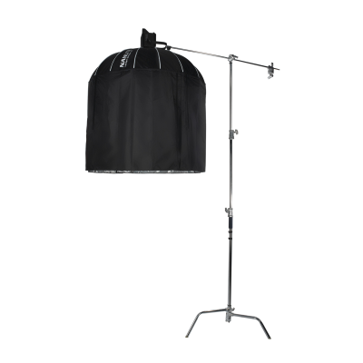 Avatar-Shop|Nanlite LT-120 Lantern Softbox 120 cm, Iluminare Omnidirectionala 270 Grade, Montura Bowens, Include Fuste Control, Alb|Nanlite