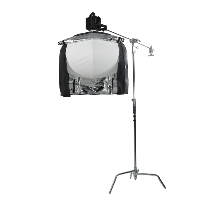 Avatar-Shop|Nanlite LT-80 Lantern Softbox 80 cm, Iluminare Omnidirectionala 270 Grade, Montura Bowens, Include Skirt Set, Alb|Nanlite