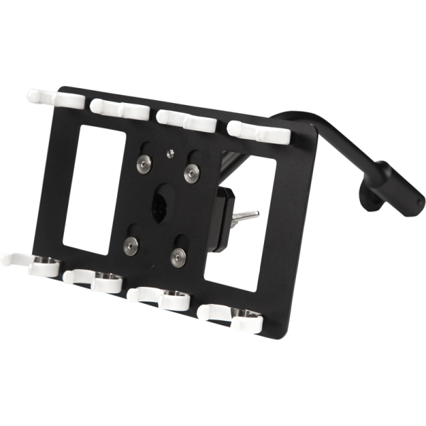 Nanlite T12 holder for 4 tubes with ball head yoke & gooseneck