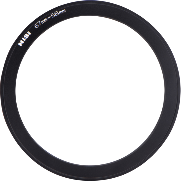 NiSi Adaptor Step-Down 67-58mm, Inel Filtru, Compatibil Close Up Lens 58mm, Fara Vinietare