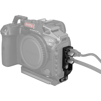 Avatar-Shop|SmallRig 2981 HDMI & USB-C Cable Clamp for R5/R6 & R5C, Clema pentru cablu HDMI si USB-C|SmallRig