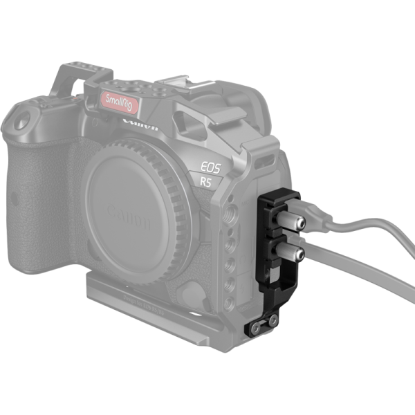 SmallRig 2981 HDMI & USB-C Cable Clamp for R5/R6 & R5C, Clema pentru cablu HDMI si USB-C