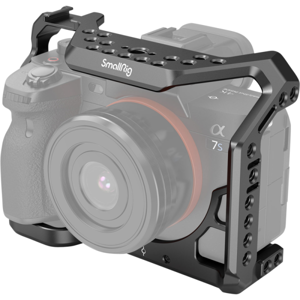 SmallRig 2999 Cage Camera pentru Sony A7S III, Aluminiu, Sina NATO, Suport ARRI, Suport Sabot Rece