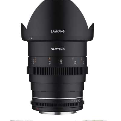 Avatar-Shop|Samyang 24mm T1.5 VDSLR MK2 Sony FE Obiectiv video cinematic, Full Frame, Diafragma T1.5, Filtru 77mm, Weather Sealing|SAMYANG