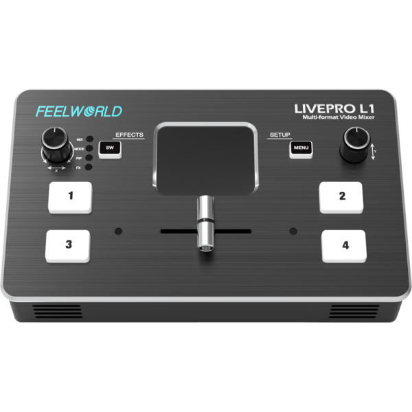Feelworld Video Mixer LIVE PRO L1 Multi-format, Mixer video