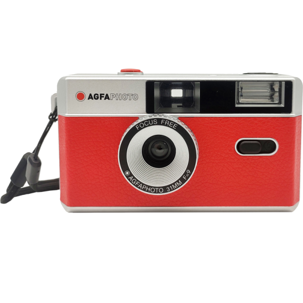 Agfaphoto Reusable Camera 35mm Red, Aparat foto analog, film