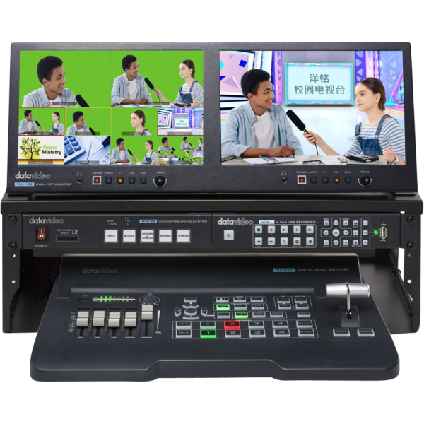 Datavideo GO-650-Studio 4 Inp HDMI/SDI switcher w. streaming/rec