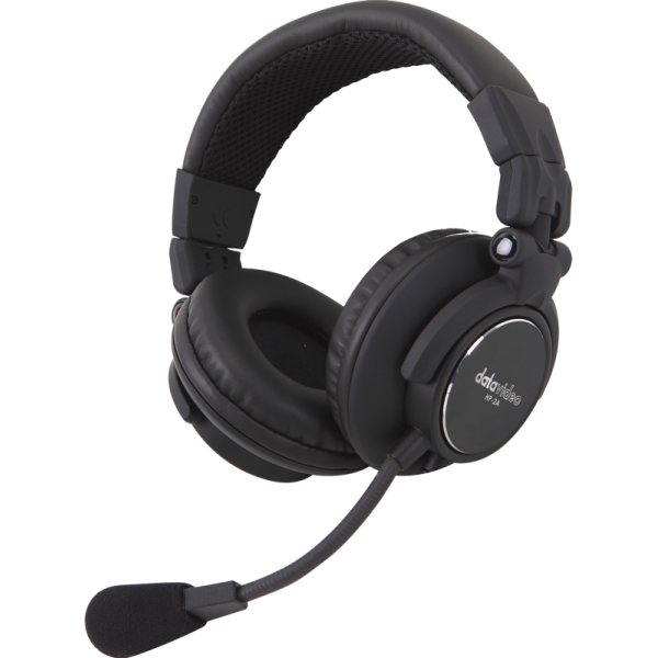 Datavideo HP-2A Two Ear Headphone with mic.