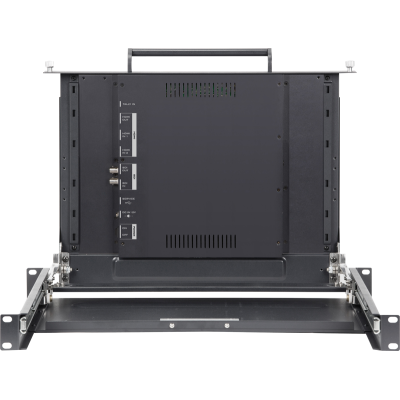 Avatar-Shop|Datavideo TLM-170VM Monitor Broadcast Rack 1U Retractabil, 17.3 inch Full HD, 3G-SDI HDMI Loop, Cross Conversion, ScopeView|DATAVIDEO