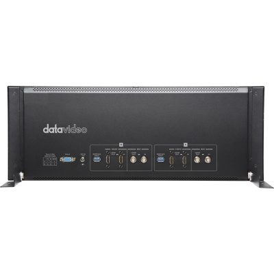 Avatar Shop|Datavideo TLM-102 Monitor Dual 10.1 inch Rack 4RU, Rezolutie 1280x800, 3G-SDI HDMI Loop, Cross Conversion, Waveform Vector Scope|DATAVIDEO