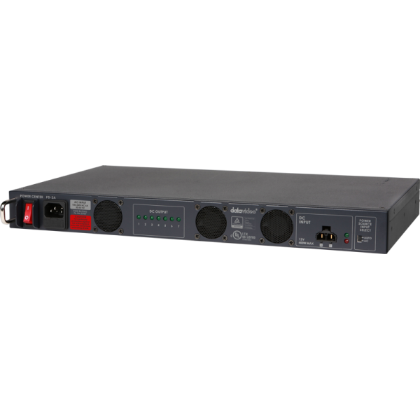 Datavideo PD-2A Power Distributor providing 400 Watt