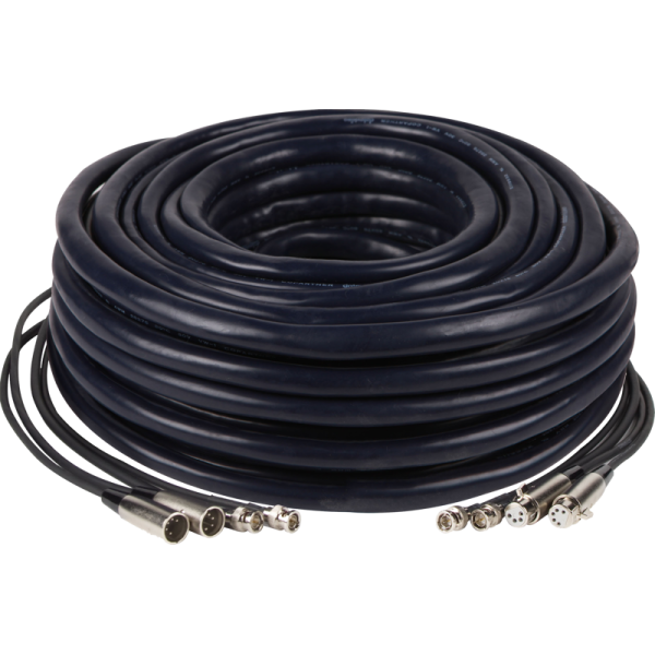 Datavideo CB-22H Multi cable w 4&5p-XLR, 2x BNC (30m)