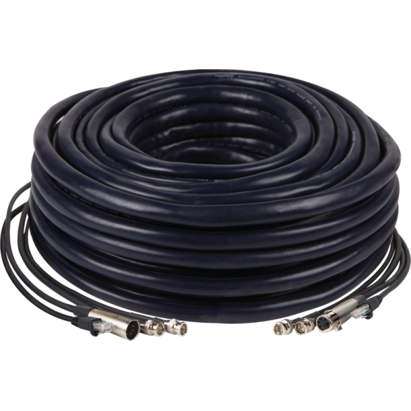 Datavideo CB-31 Multi cable 5p-XLR, 2xBNC, 2xRJ45 (50m)