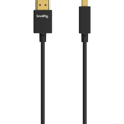 SmallRig 3043 HDMI Cable Ultra Slim 4K 55cm (D to A), Cablu HDMI la micro HDMI