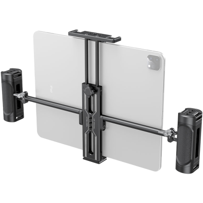 Avatar-Shop|SmallRig 2929 Tablet Mount For Ipad with Dual Handgrip, Clema prindere tableta|SmallRig