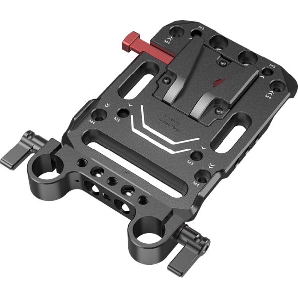 SmallRig 3016 Battery Plate V-Mount w Rod Clamp