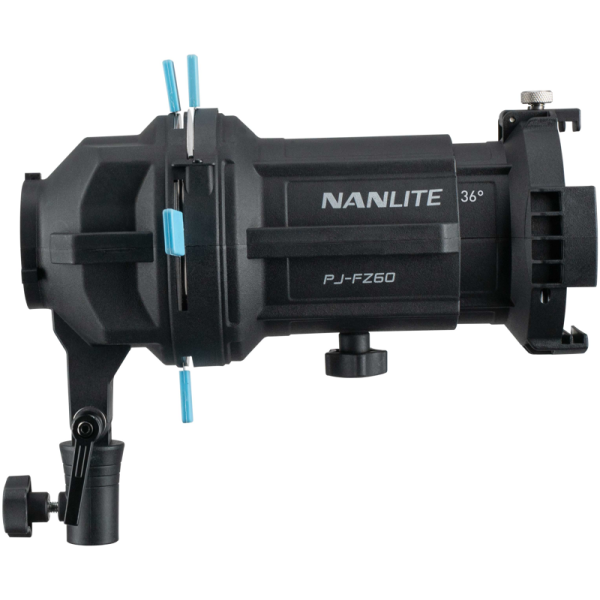 Nanlite Proiector cu montura FM mount unghi 36° cu lupa